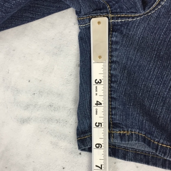 Royalty Jean Shorts Womens 12 Medium Wash Denim Shorts - Picture 3 of 11